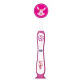 Chicco Pink Toothbrush for 3-8 Year Kids, 1 Count, Pack of 1