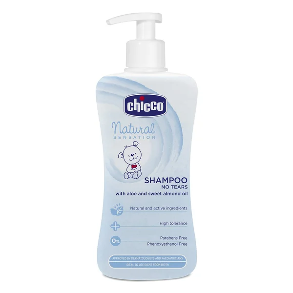 Chicco Natural Sensation Bath Shampoo, 300 ml, Pack of 1