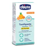 Chicco Mix Fruit Toothpaste for 1 to 6 Year Kids, 50 gm, Pack of 1