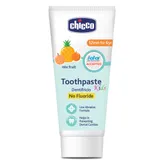 Chicco Mix Fruit Toothpaste for 1 to 6 Year Kids, 50 gm, Pack of 1