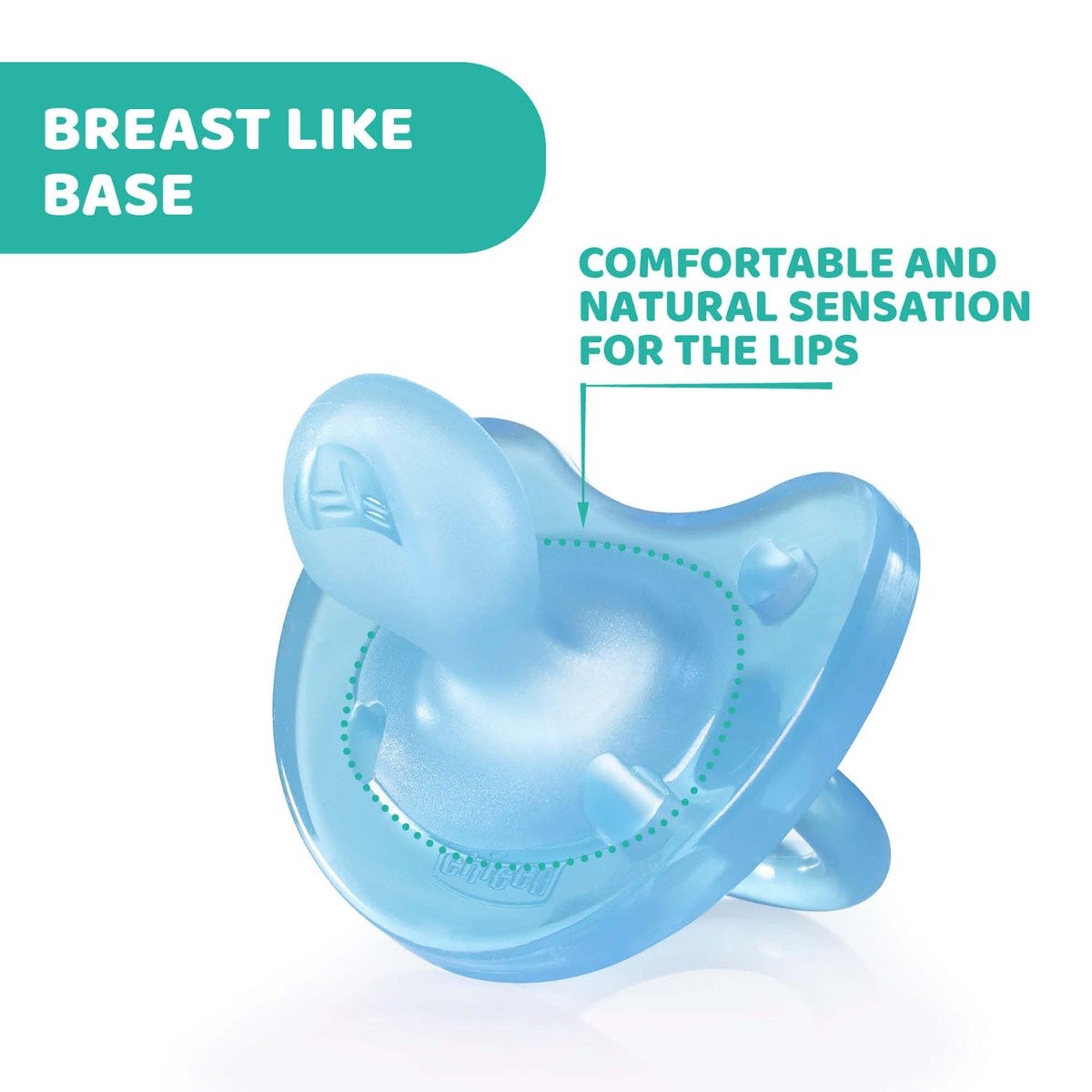 Chicco Physioforma Soft Baby Soother Blue for 0 - 6 Months, 1 Count, Pack of 1 Chicco Physioforma Soft Baby Soother Blue for 0 - 6 Months, 1 Count, Pack of 1