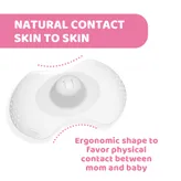Chicco Nipple Shields Small-Medium, 2 Count, Pack of 1