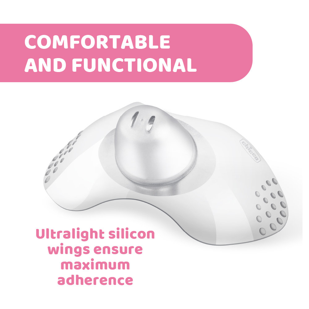 Chicco Nipple Shields Medium-Large, 2 Count, Pack of 1 Chicco Nipple Shields Medium-Large, 2 Count, Pack of 1