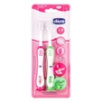 Chicco Soft Pink & Green Toothbrush for 3-8 Year Kids, 2 Count