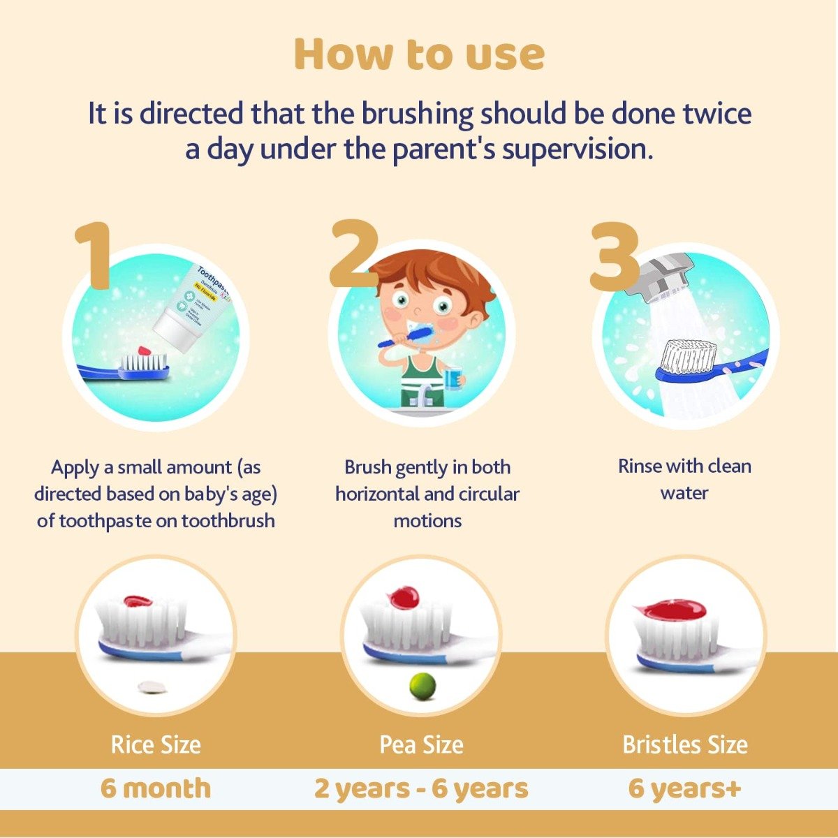 Chicco Soft Blue & Orange Toothbrush for 3-8 Year Kids, 2 Count, Pack of 1 Chicco Soft Blue & Orange Toothbrush for 3-8 Year Kids, 2 Count, Pack of 1