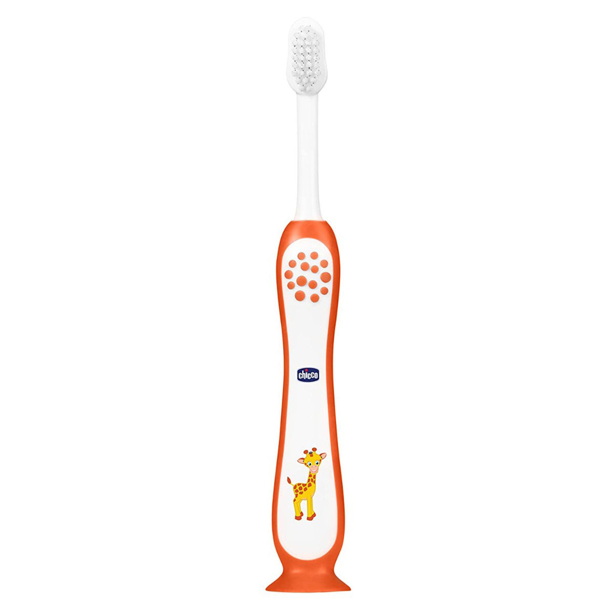 Chicco Extrasoft Orange Toothbrush for 3-8 Year Kids, 1 Count, Pack of 1 Chicco Extrasoft Orange Toothbrush for 3-8 Year Kids, 1 Count, Pack of 1