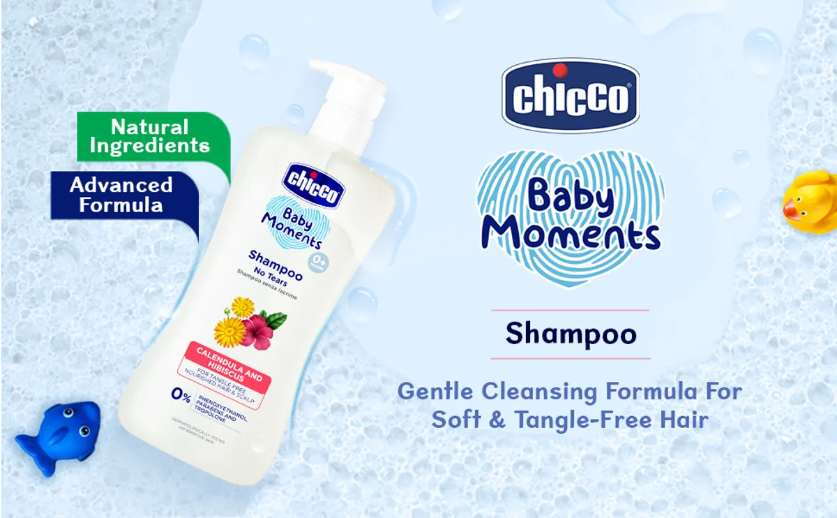 Buy Chicco Baby Moments Calendula Hibiscus No Tears Shampoo, 100