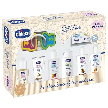Chicco Baby Moments Delight Gift Pack Beige