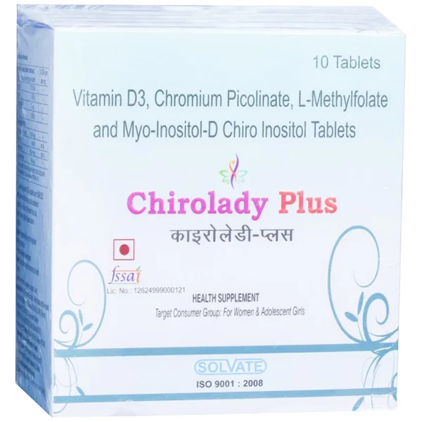 Chirolady Plus Tablet 10's