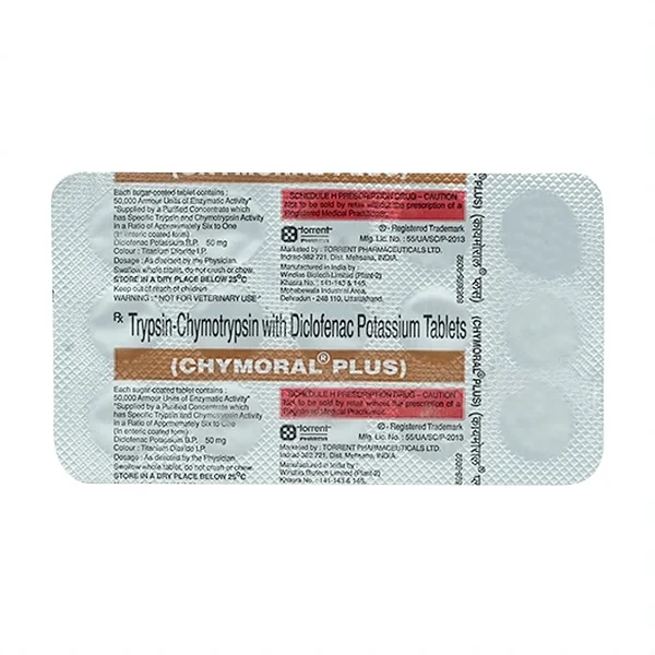 Chymoral Plus Tablet 15's