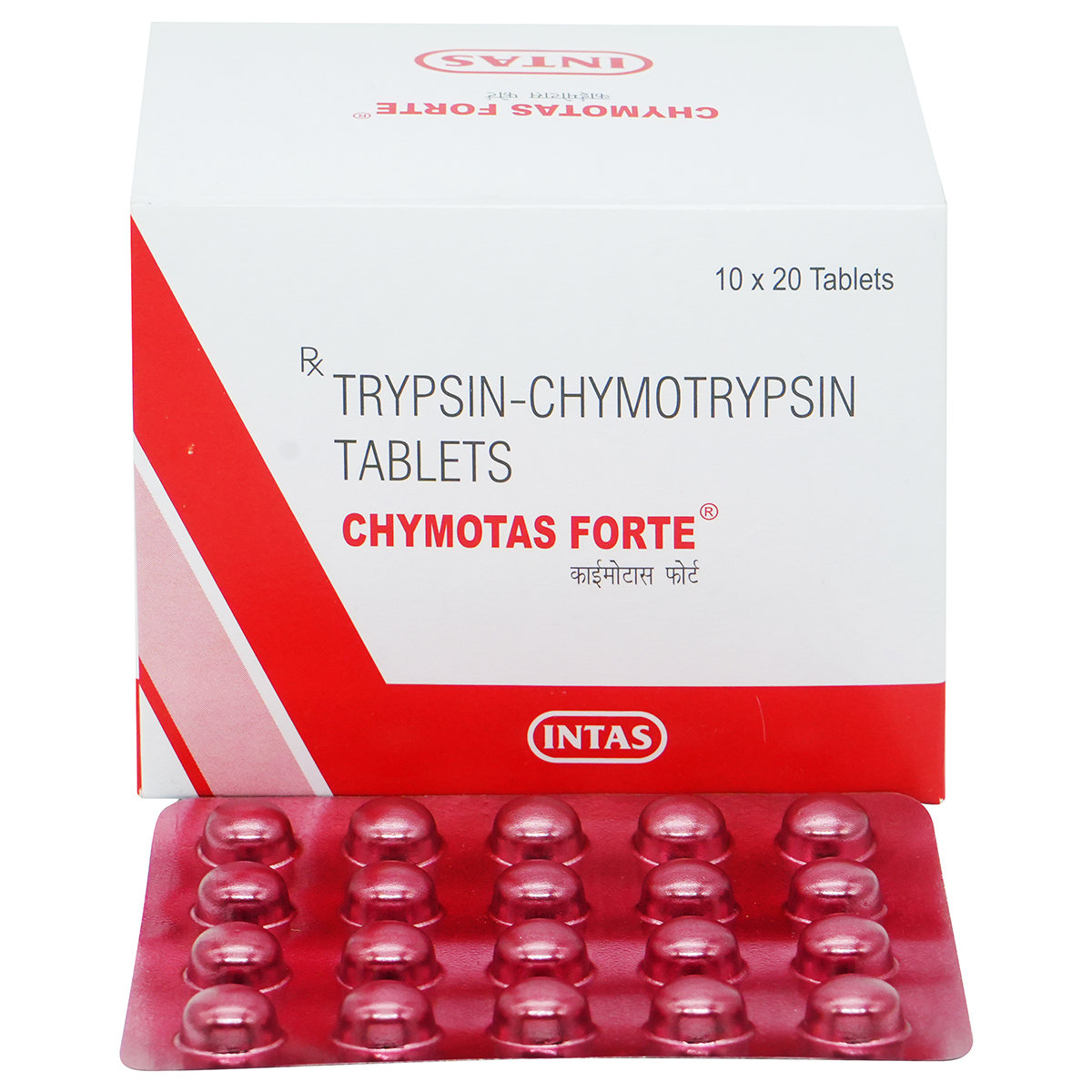 Chymotas Forte Tablet 20's, Pack of 20 TABLETS Chymotas Forte Tablet 20's, Pack of 20 TABLETS