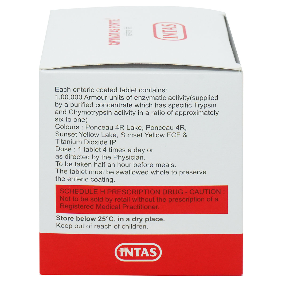 Chymotas Forte Tablet 20's, Pack of 20 TABLETS Chymotas Forte Tablet 20's, Pack of 20 TABLETS