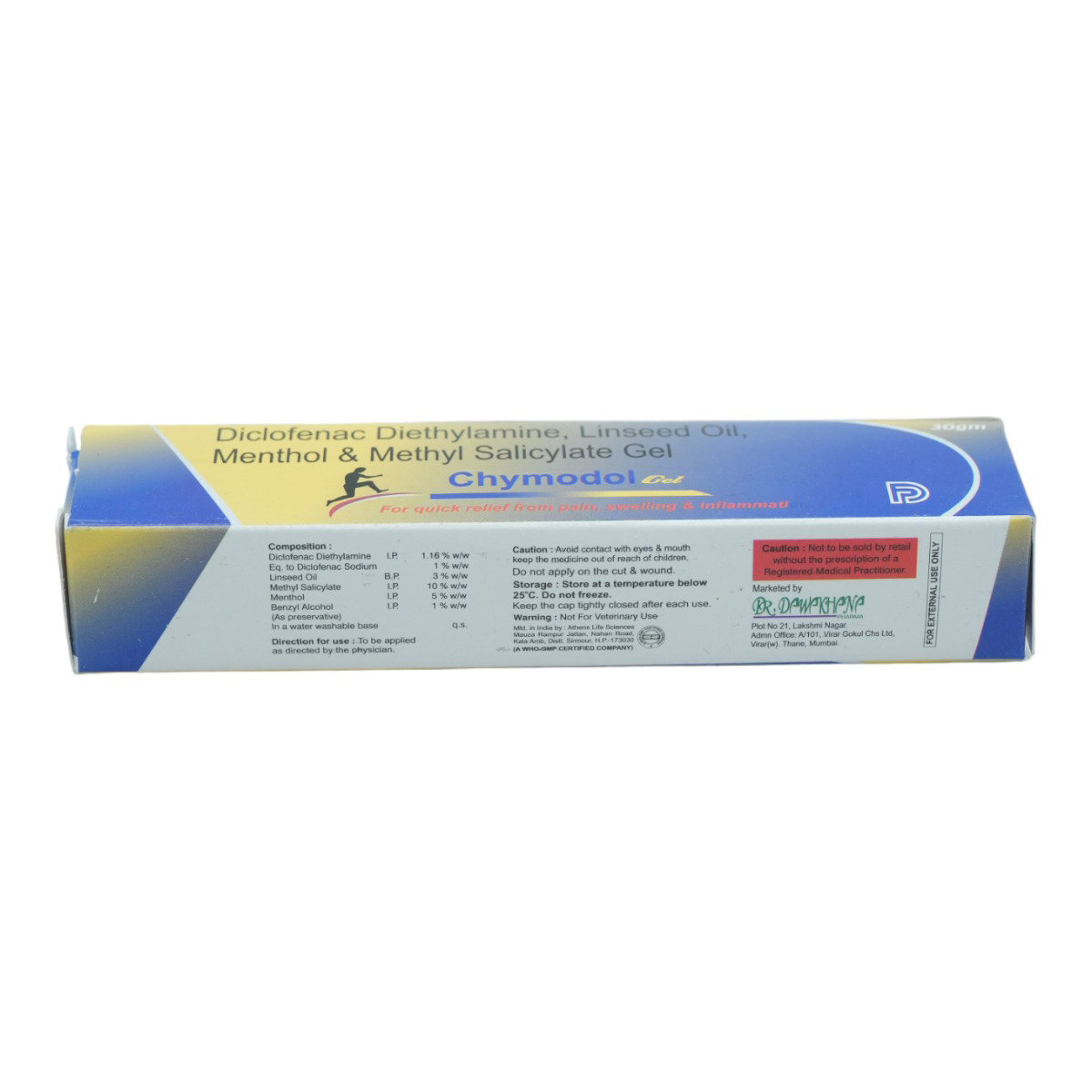 Chymodol Gel 30 gm, Pack of 1 GEL Chymodol Gel 30 gm, Pack of 1 GEL