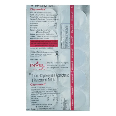 Chymorich Tablet 10's