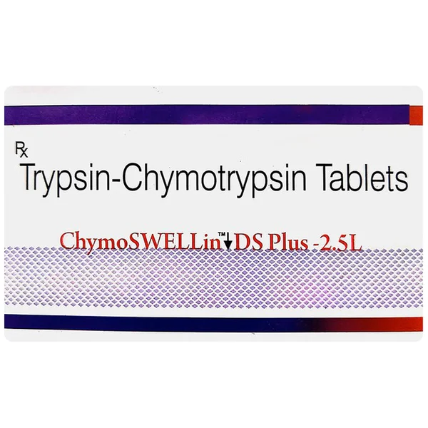 Chymoswellin DS Plus-2.5L Tablet 10's
