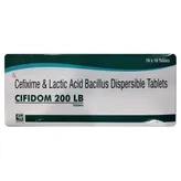 Cifidom 200 LB Tablet 10's, Pack of 10 TABLETS