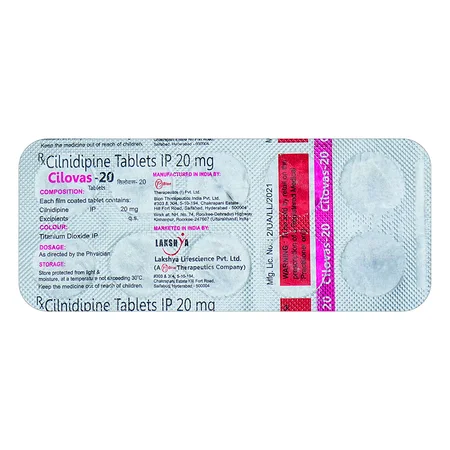 Cilovas-20 Tablet 10's
