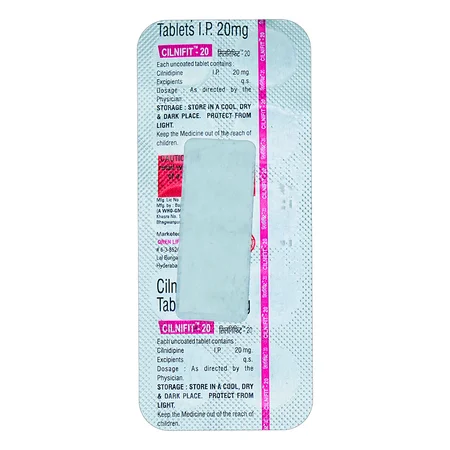 Cilnifit 20Mg Tablet 10'S