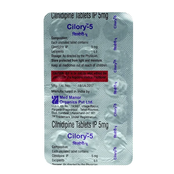 Cilory-5 Tablet 15's