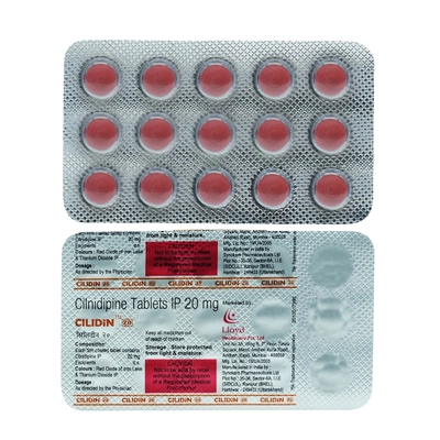 Cilidin 20 Tablet 15's , Pack of 15 TABLETS