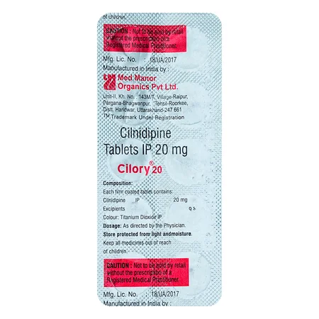 Cilory 20 Tablet 10's