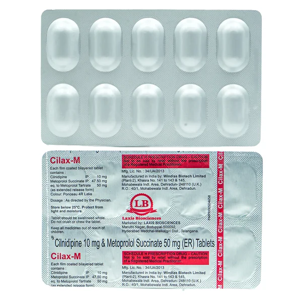 Cilax-M Tablet 10's