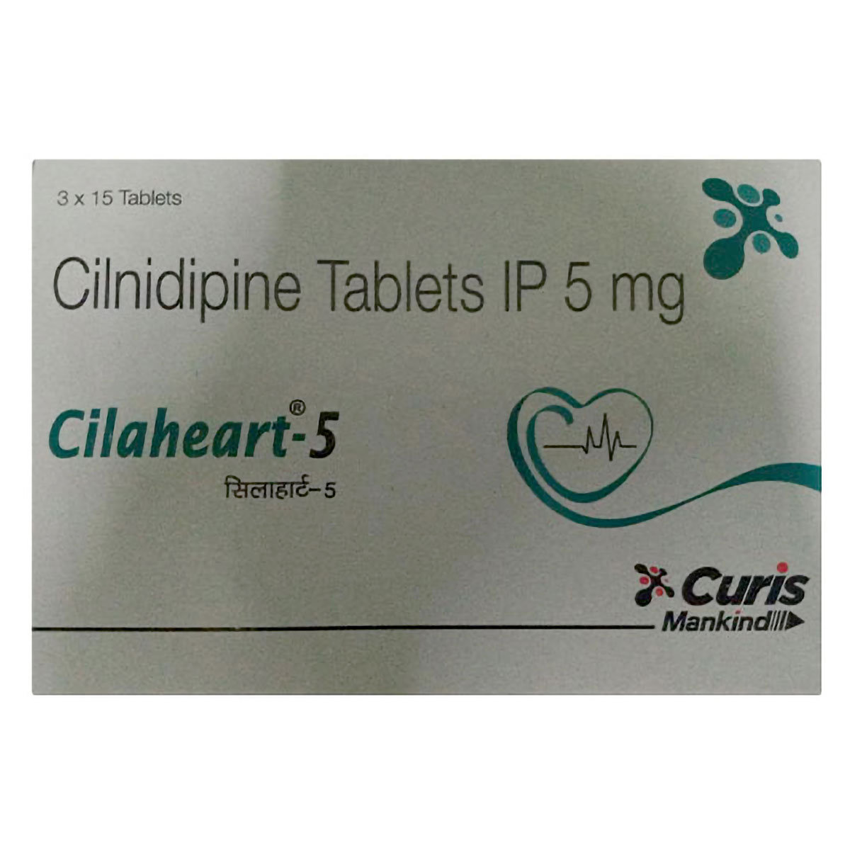 Cilaheart-5 Tablet 15's, Pack of 15 TABLETS Cilaheart-5 Tablet 15's, Pack of 15 TABLETS
