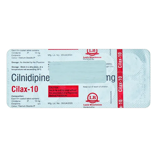 Cilax-10 Tablet 10's