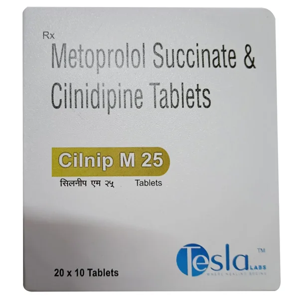 Cilnip M 25 Tablet 10's