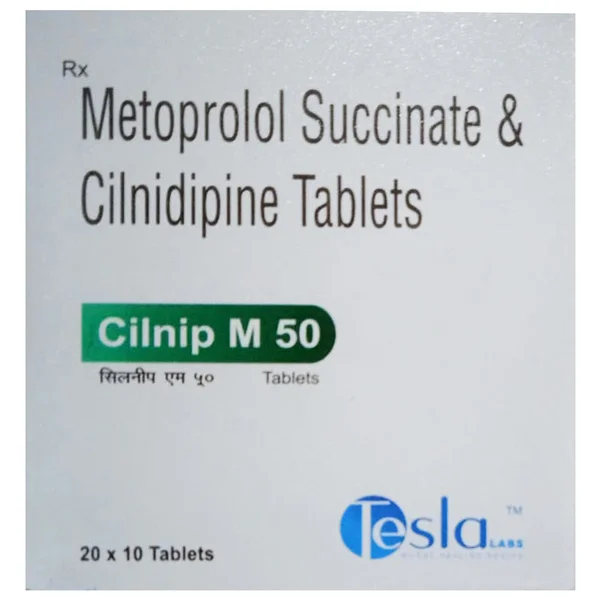 Cilnip M 50 Tablet 10's, Pack of 10