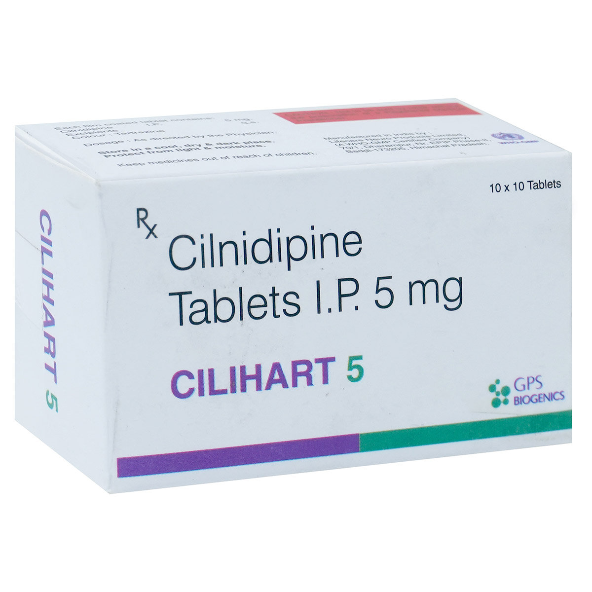 Cilihart 5 Tablet 10's, Pack of 10 TABLETS Cilihart 5 Tablet 10's, Pack of 10 TABLETS