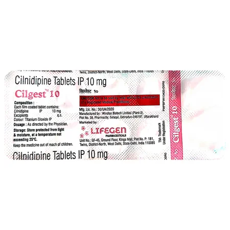 Cilgest 10 Tablet 10's