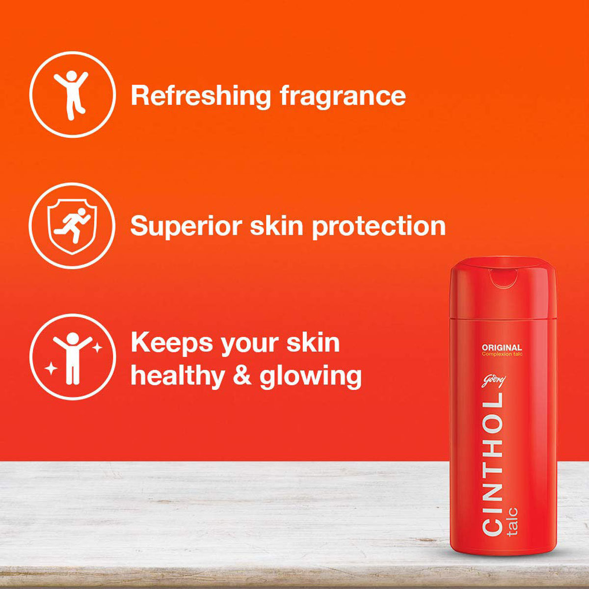 Cinthol Orginal Talc, 100 gm, Pack of 1 Cinthol Orginal Talc, 100 gm, Pack of 1