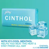 Cinthol Cool Soap, 100 gm, Pack of 1