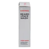 Cinthol Fresh Burst Beard + Face Wash, 100 ml, Pack of 1