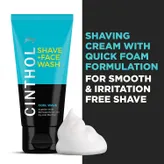 Cinthol Cool Wave Shave + Face Wash, 100 gm, Pack of 1