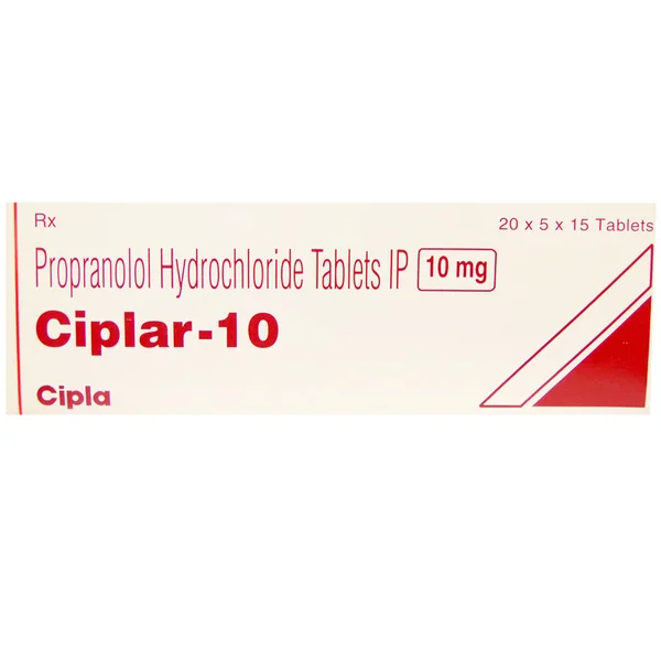 Ciplar-10 Tablet 15's, Pack of 15 TABLETS