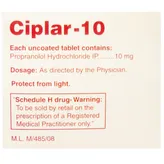 Ciplar-10 Tablet 15's, Pack of 15 TABLETS