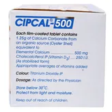 Cipcal-500 Tablet 15's, Pack of 15 TABLETS