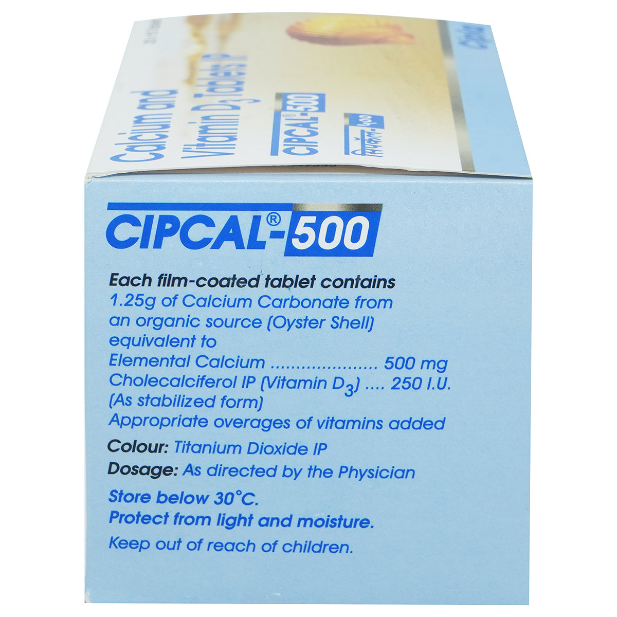 Cipcal-500 Tablet 15's, Pack of 15 Cipcal-500 Tablet 15's, Pack of 15