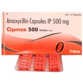 Cipmox 500 Capsule 15's, Pack of 15 CapsuleS