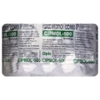 Cipmol 500 mg Tablet 10's