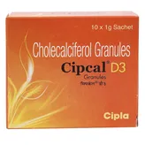 Cipcal D3 Granules 1 gm, Pack of 1 SACHET