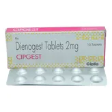 Cipgest 2 mg Tablet 10's, Pack of 10 TabletS