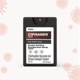 Ciphands Pocket Surface Disinfectant Spray, 18 ml, Pack of 1