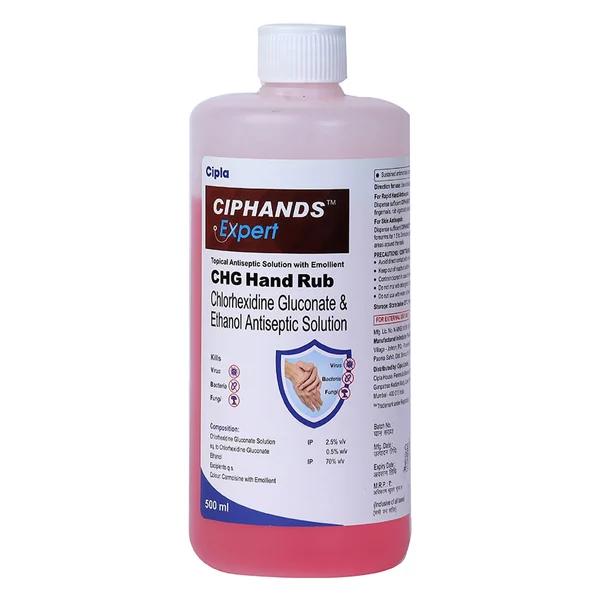 Ciphands Expert Antiseptic Solution, 500 ml