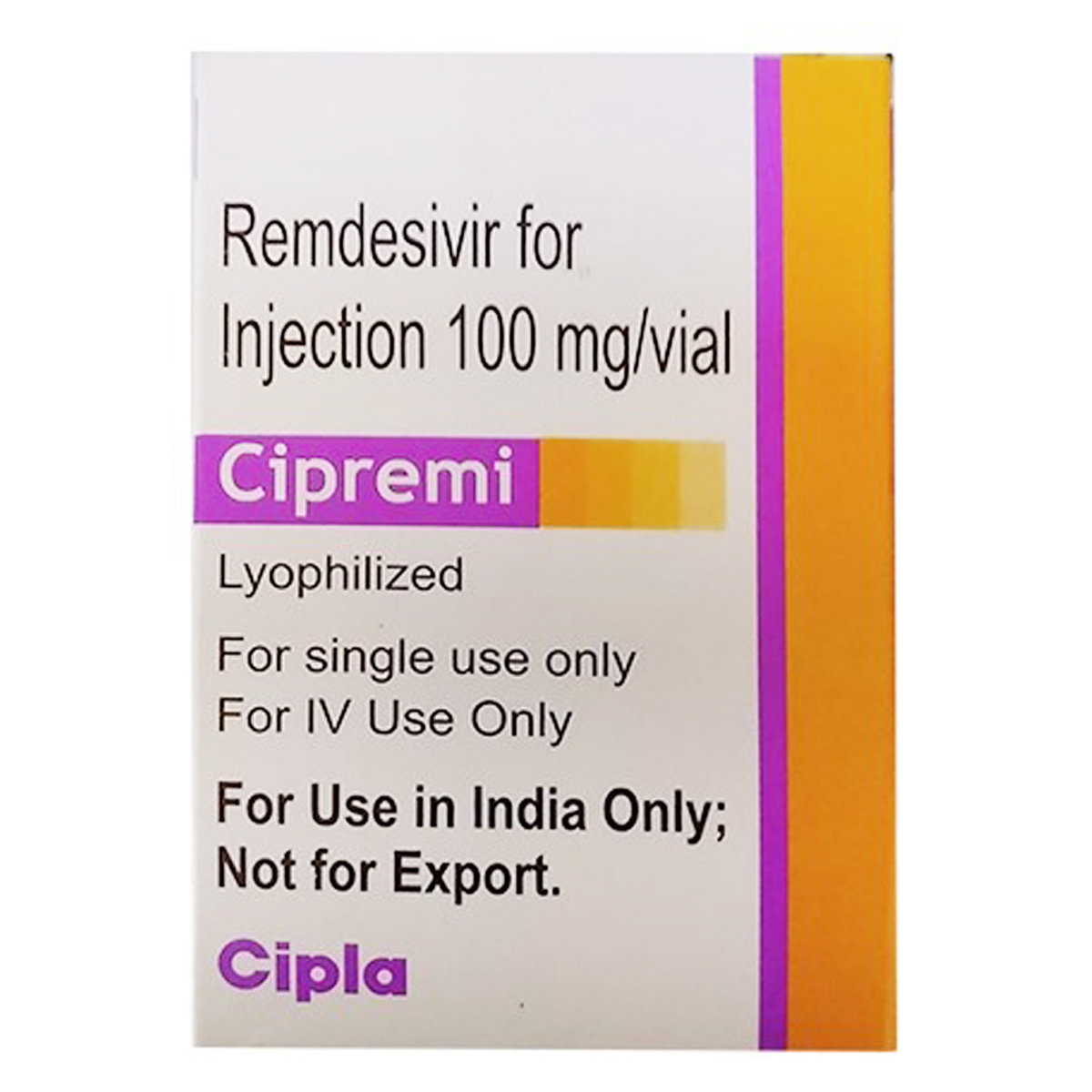 Cipremi 100 mg Injection 1's, Pack of 1 Injection Cipremi 100 mg Injection 1's, Pack of 1 Injection