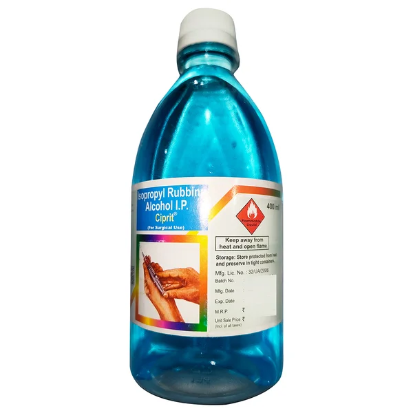 Ciprit Isopropyl Rubbing Alcohol, 400 ml