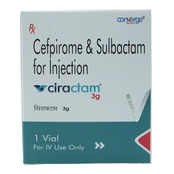 Ciractam 3 gm Injection 1's, Pack of 1