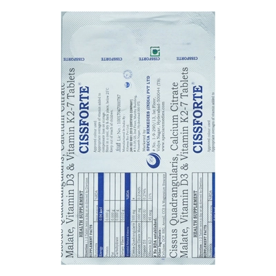 Cissforte Tablet 10's, Pack of 10 TABLETS